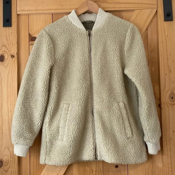 Abercrombie Womens Sherpa Jacket - Picture 1 of 6